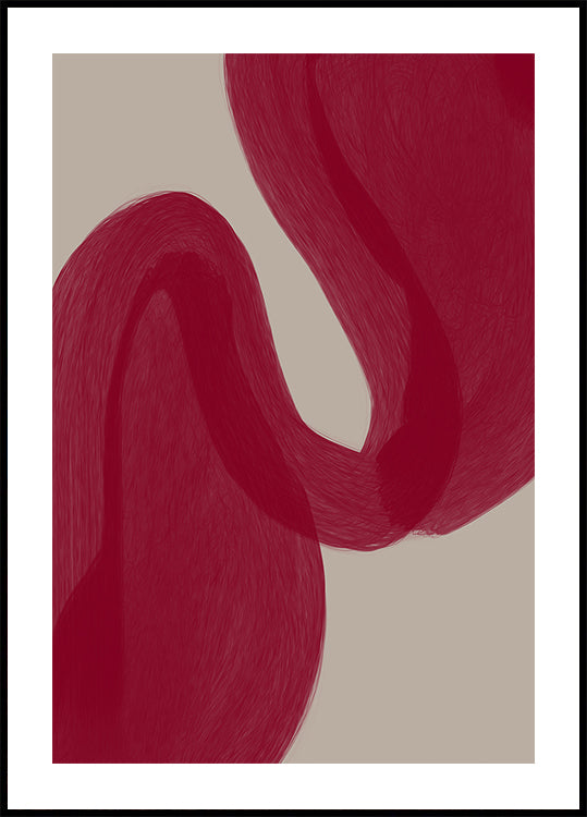 Farbpalette Burgund 2 Kopierplakat