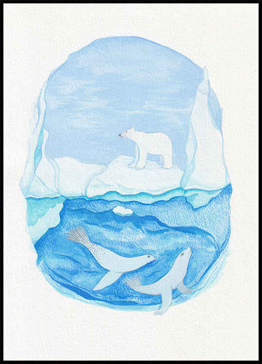 Arktisches Leben – Gefrorene Meere – Eisbär und Robben (NEU)