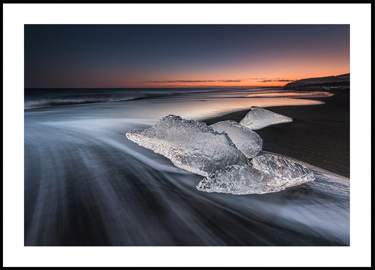 Kristallstrand-Poster