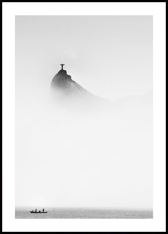 Cristo im Nebel Poster