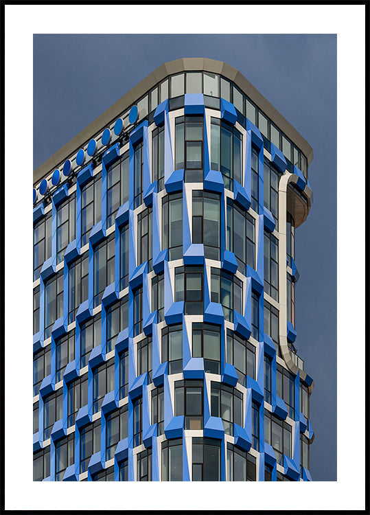 Rhythm in blue Plakat