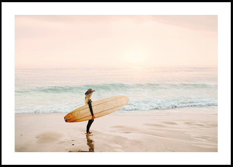 Surfendes Cowgirl