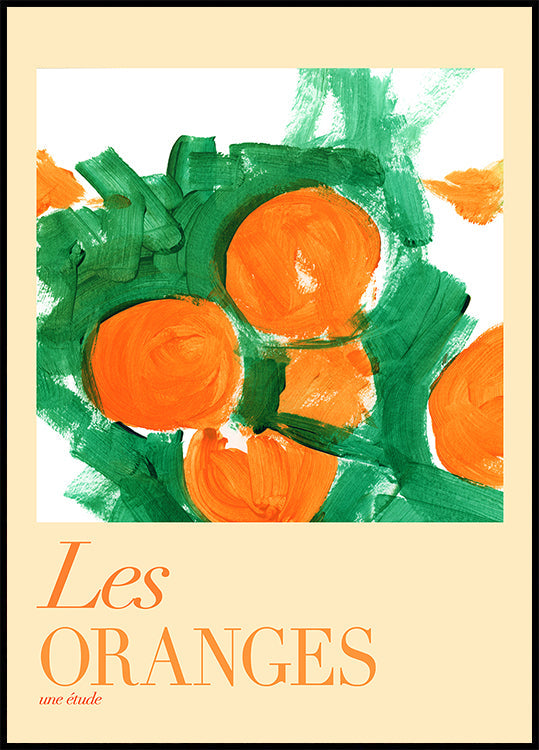Les Oranges Une Étude 1 Poster