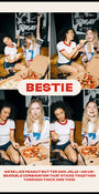 Retro Best Friend Personalized Collage Plakat - Posterbox