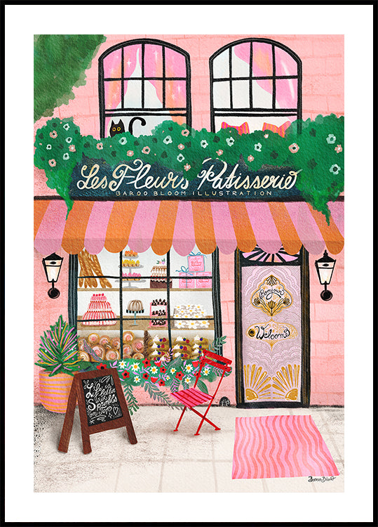 Backshop-Frontplakat