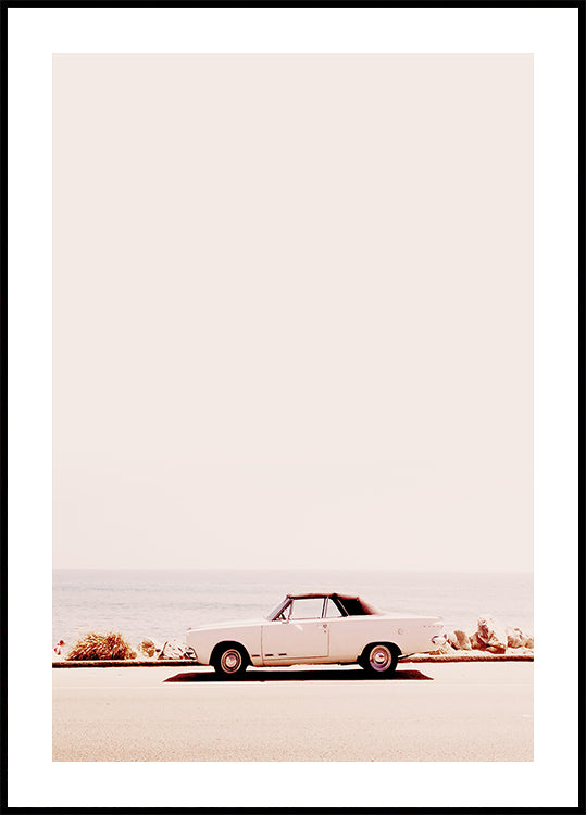 Kalifornien-Küstenplakat