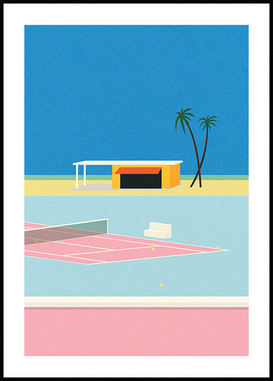 Tennis am Strand