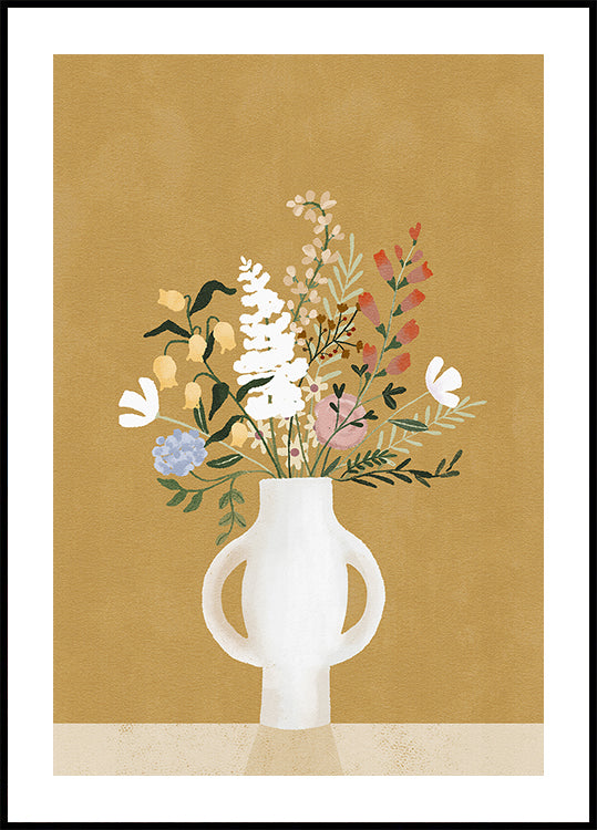 Herbststrauß-Poster