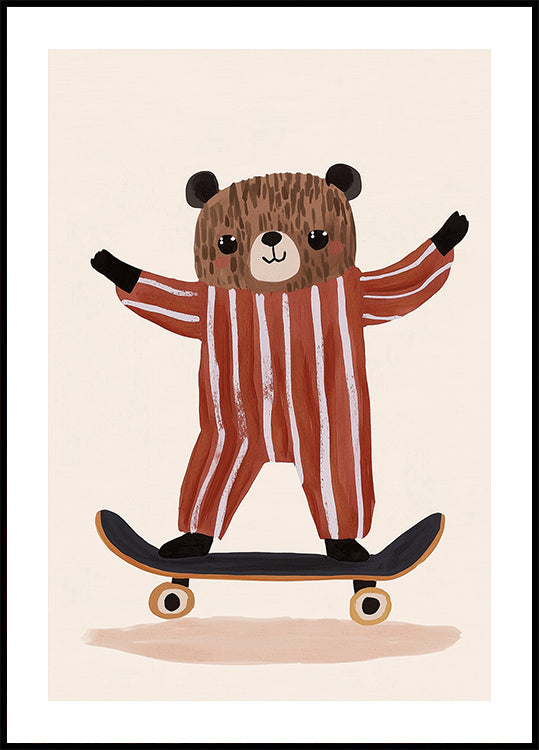 Skater-Bär-Freude