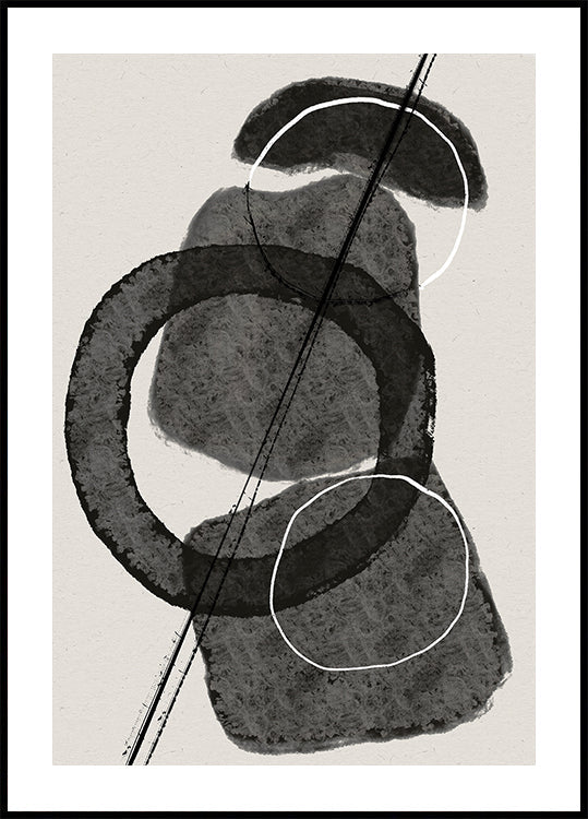 Monochrome Kreise