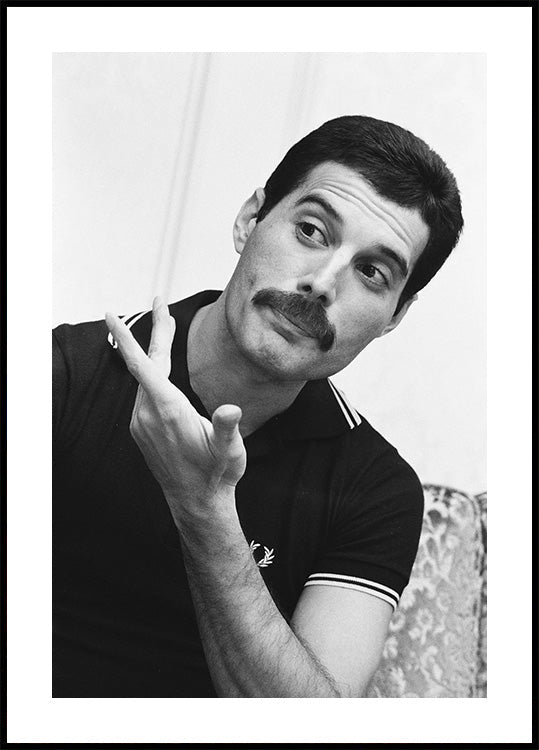 Freddie Mercury Plakat - Posterbox.dk