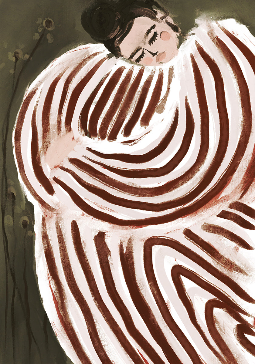 Poster „Schlafende Prinzessin“.