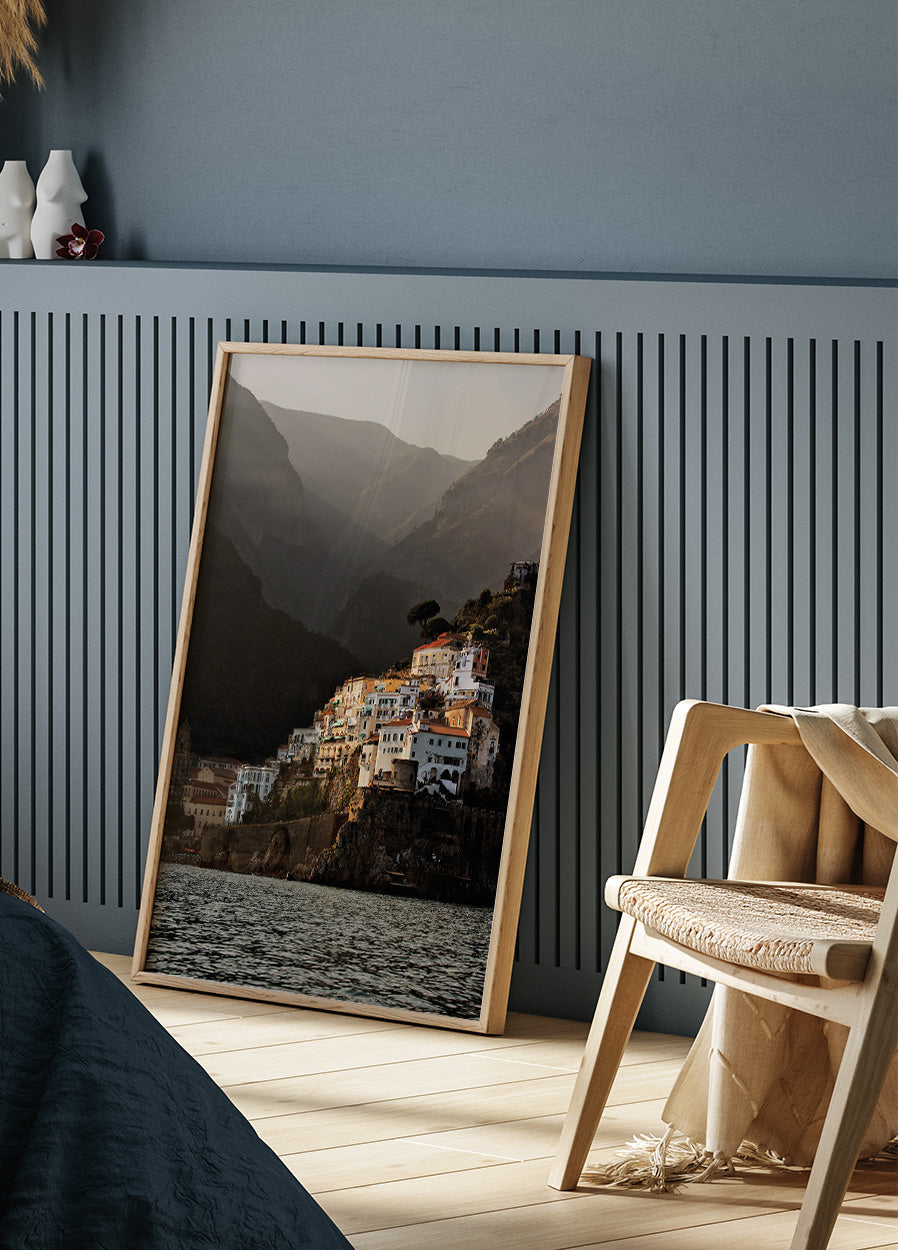 Sunset in Amalfi Plakat - Posterbox.dk