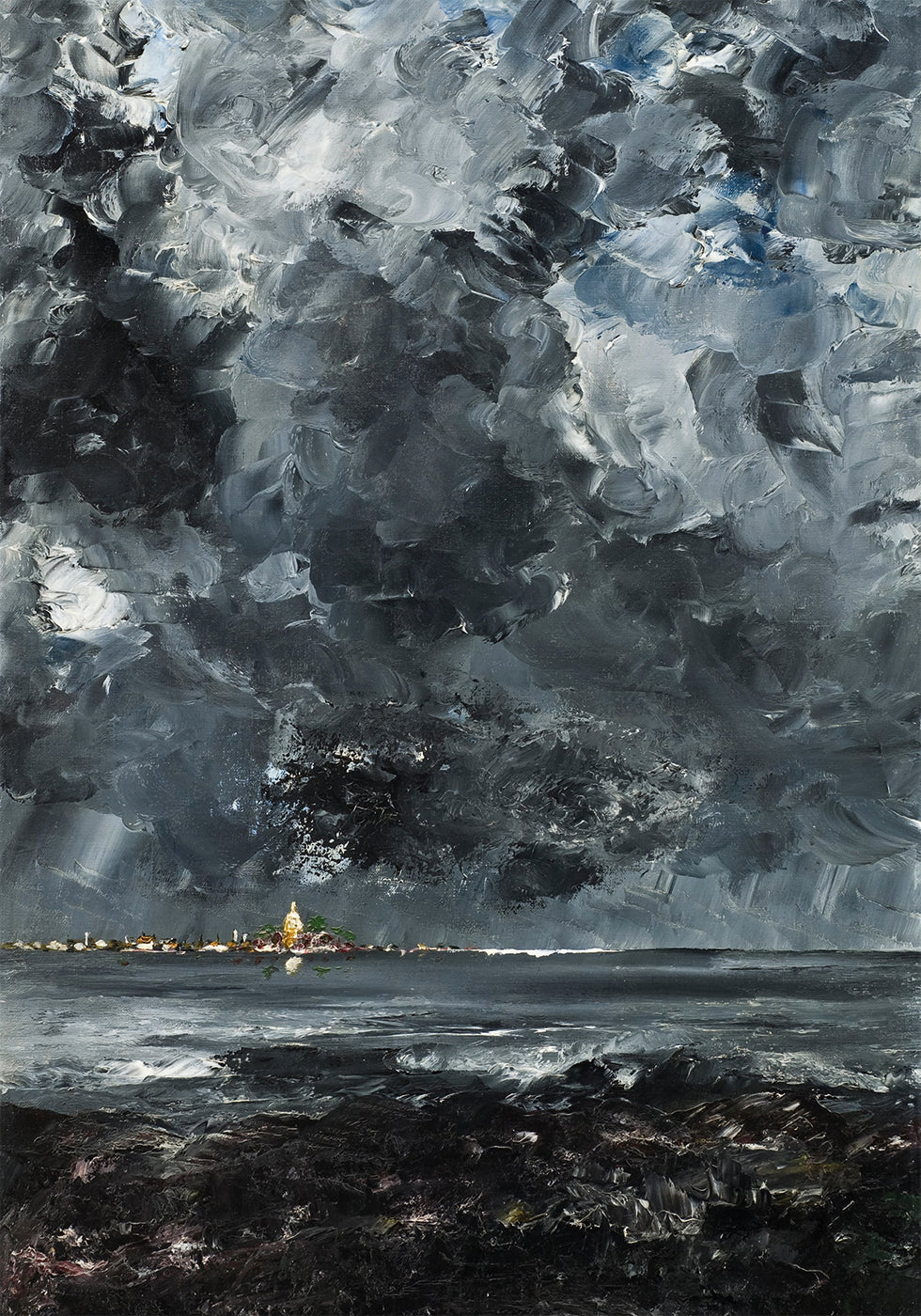 The Town By August Strindberg Plakat - Posterbox.dk