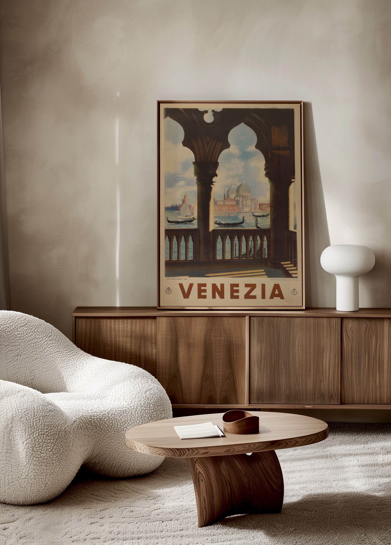 Blick auf den Canal Grande von Venedig
