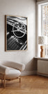 Vintage Mercedes Car Seat Plakat - Posterbox.dk