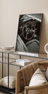 Vintage Car Steering Wheel Plakat - Posterbox.dk