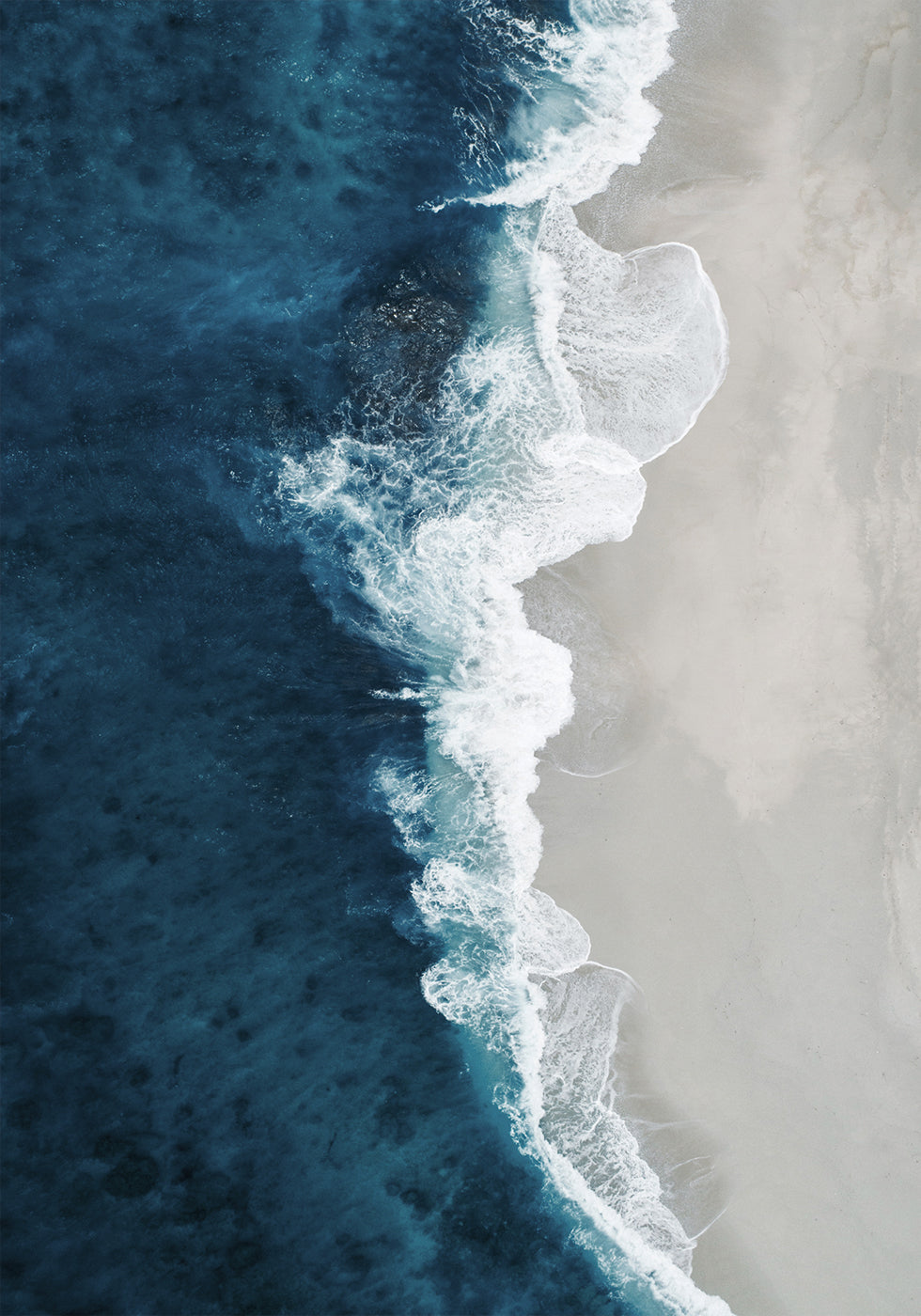 Waves Wash To The Shore Plakat - Posterbox.dk