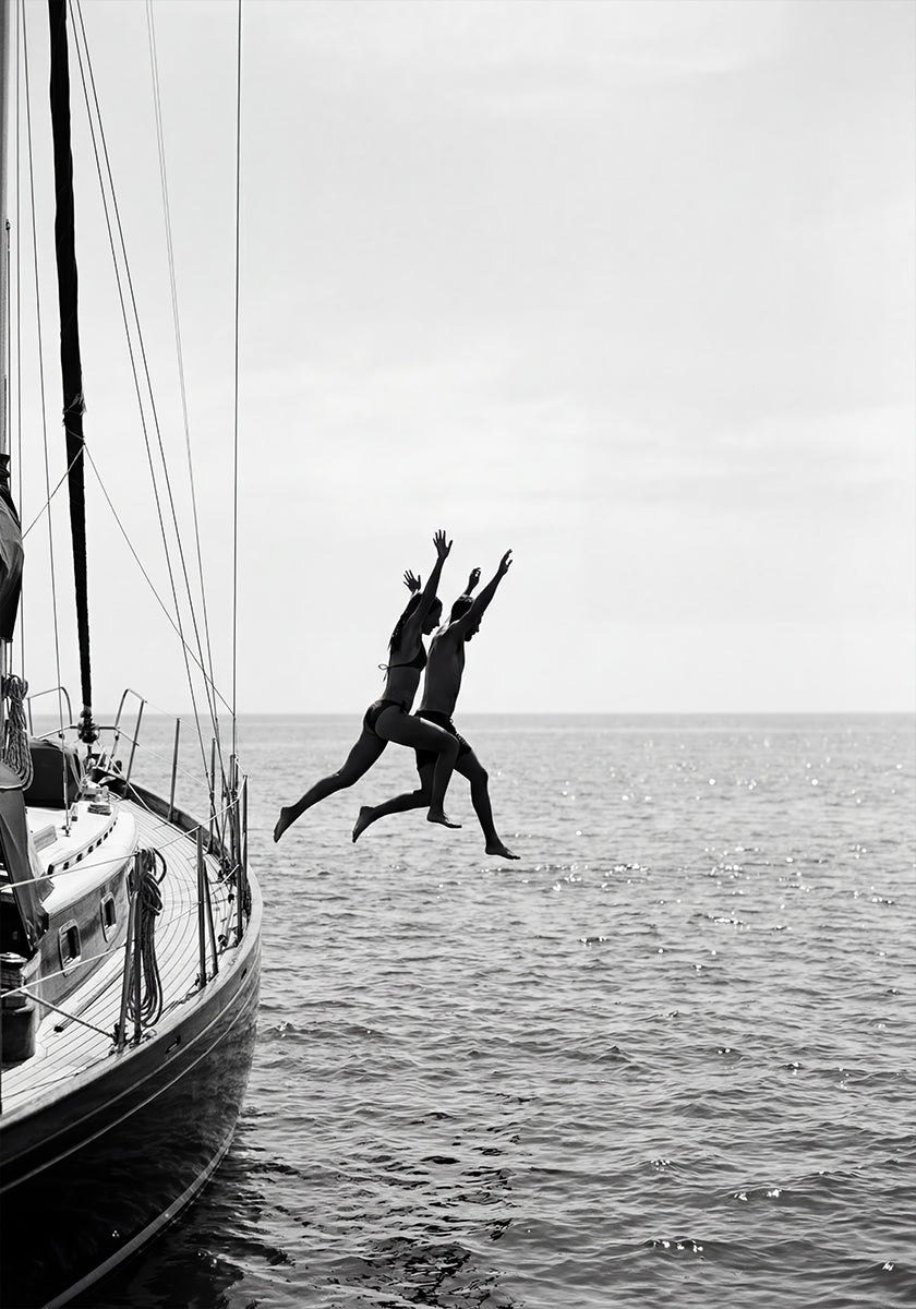 Jumping From a Boat (NEW) - Posterbox