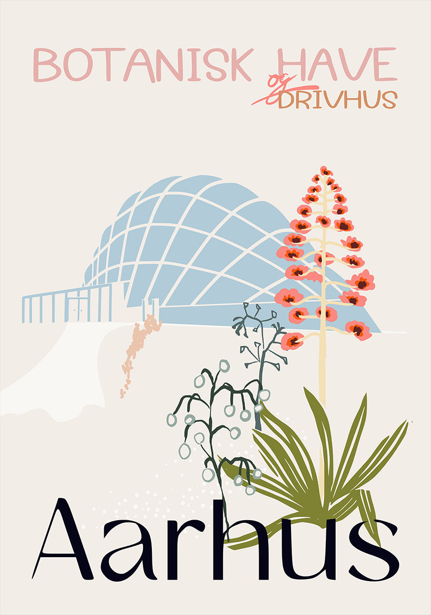 Aarhus Botanical Garden, Denmark (NEW) - Posterbox