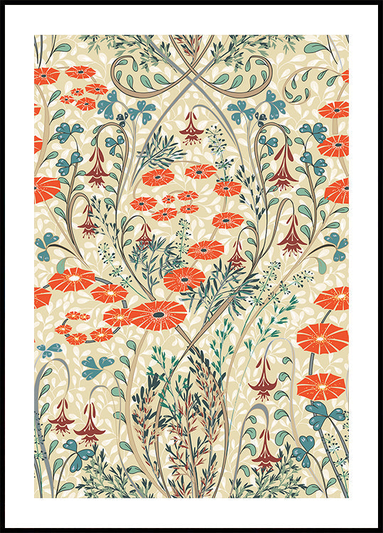 Meadow Scent Vintage Pattern (NEW) - Posterbox