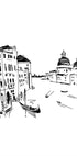 Venice Art Print With Gondolas And Basilica On Grand Canal, Italy Wall Art (NEW) - Posterbox