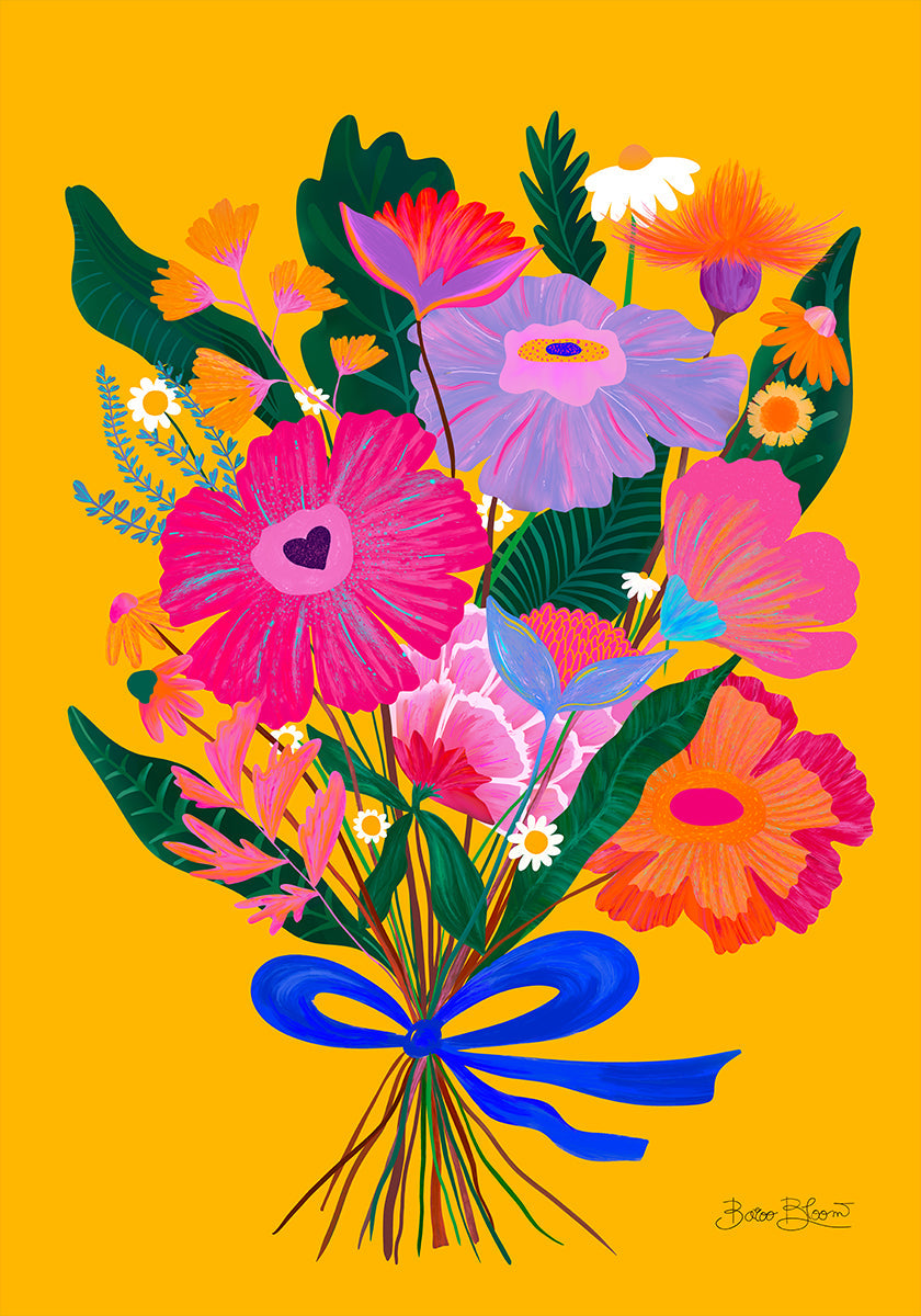 Eclectic Flowers (NEW) - Posterbox