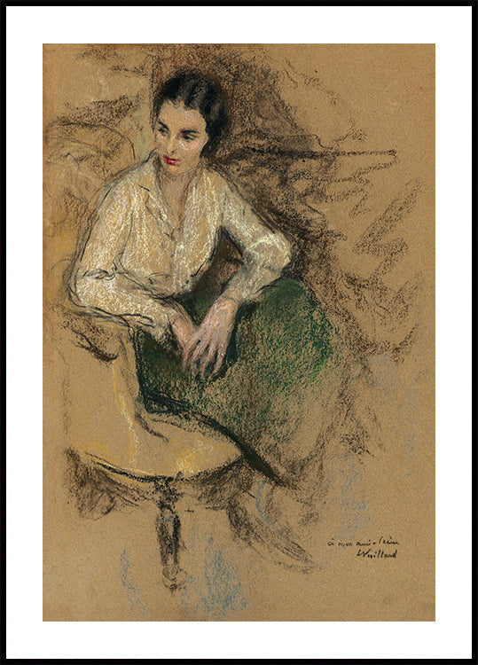 Edouard Vuillard-PortraitofIrene Montanet Poster - Posterbox