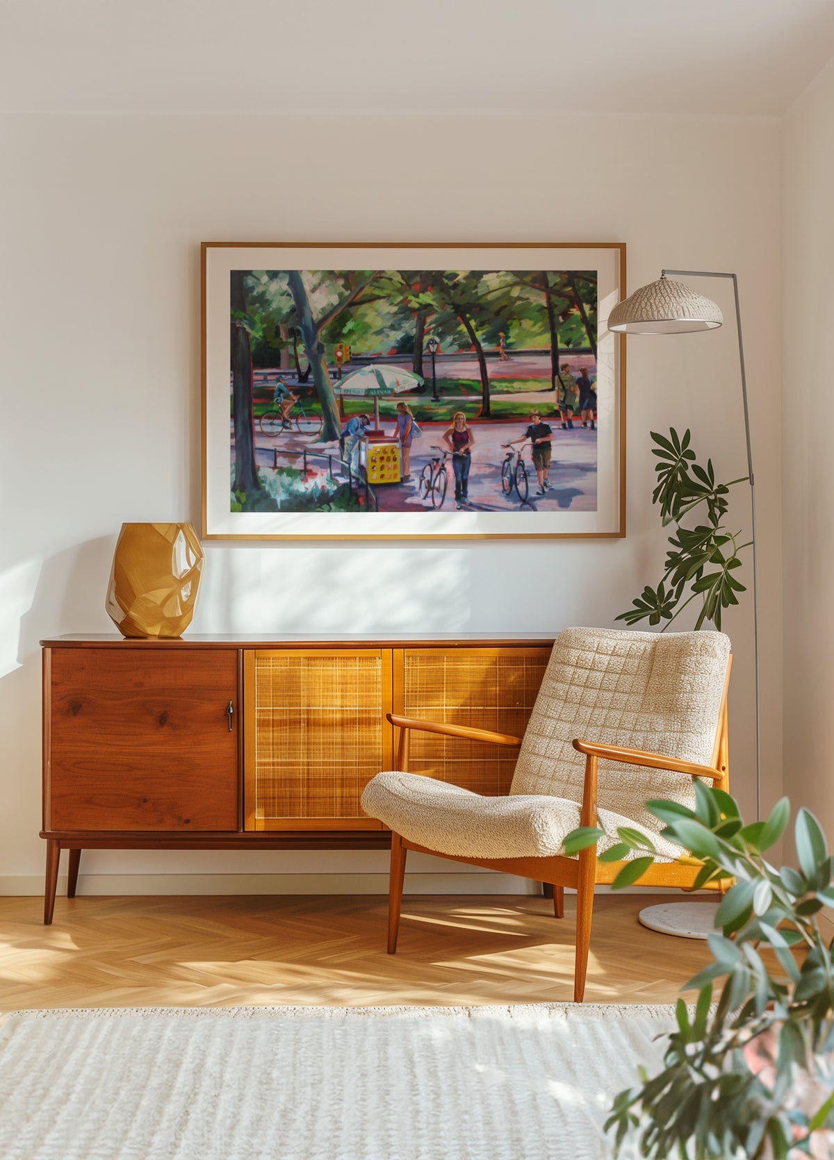 Sonniger Parktag