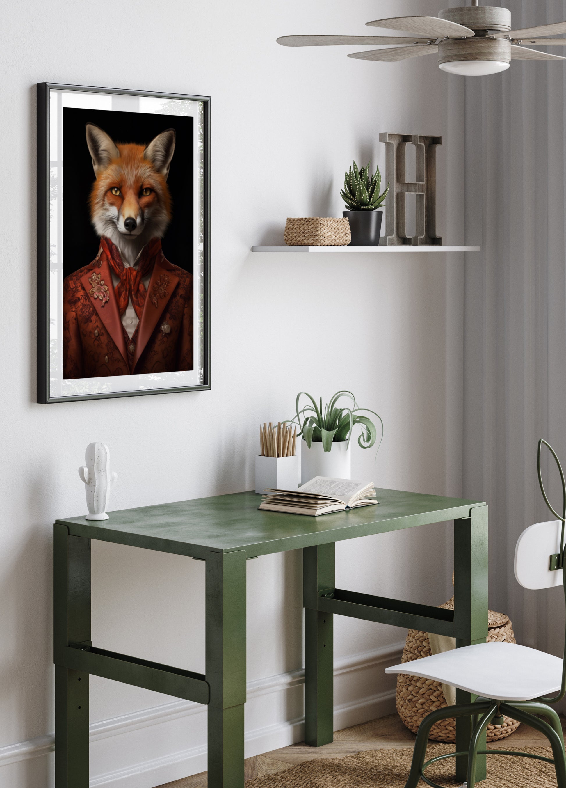 Eleganter Rotfuchs