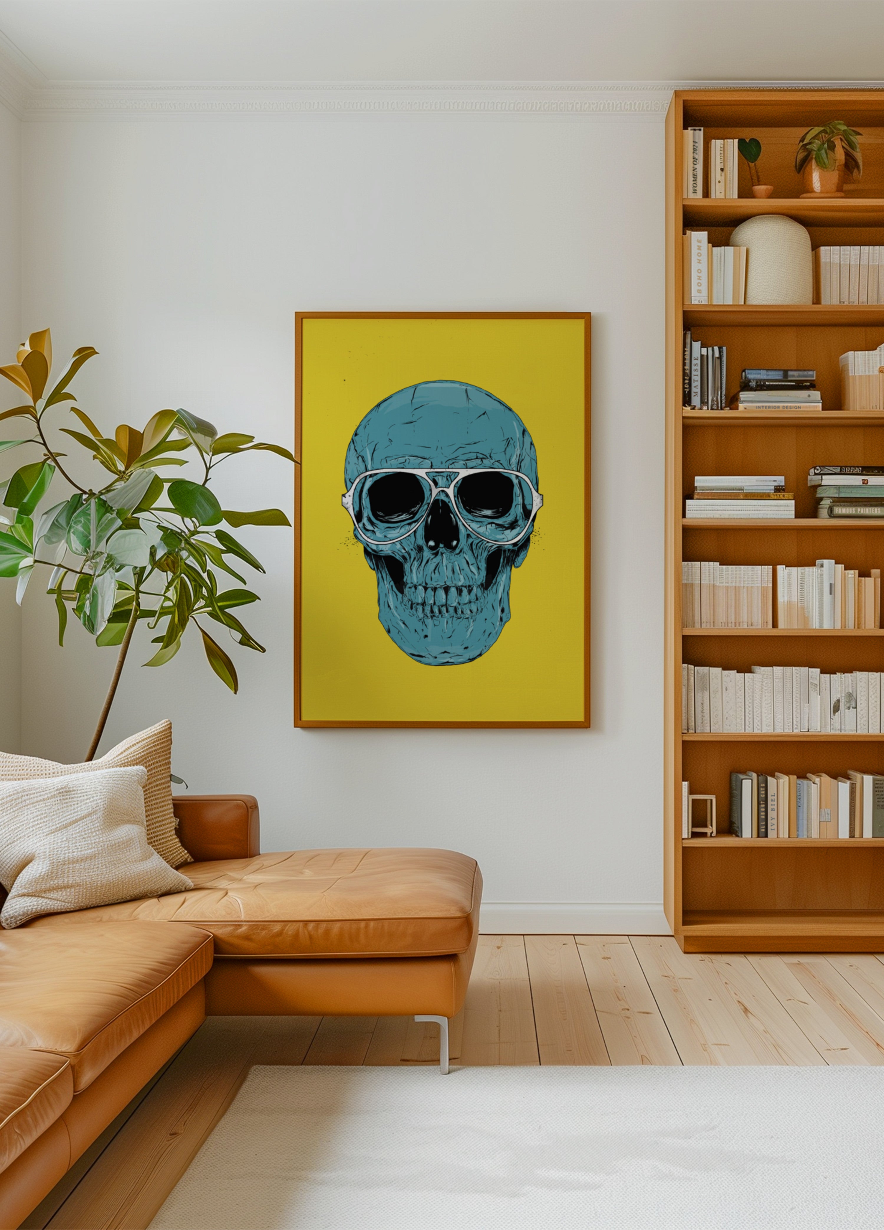 Cool Skull Aviators - Posterbox