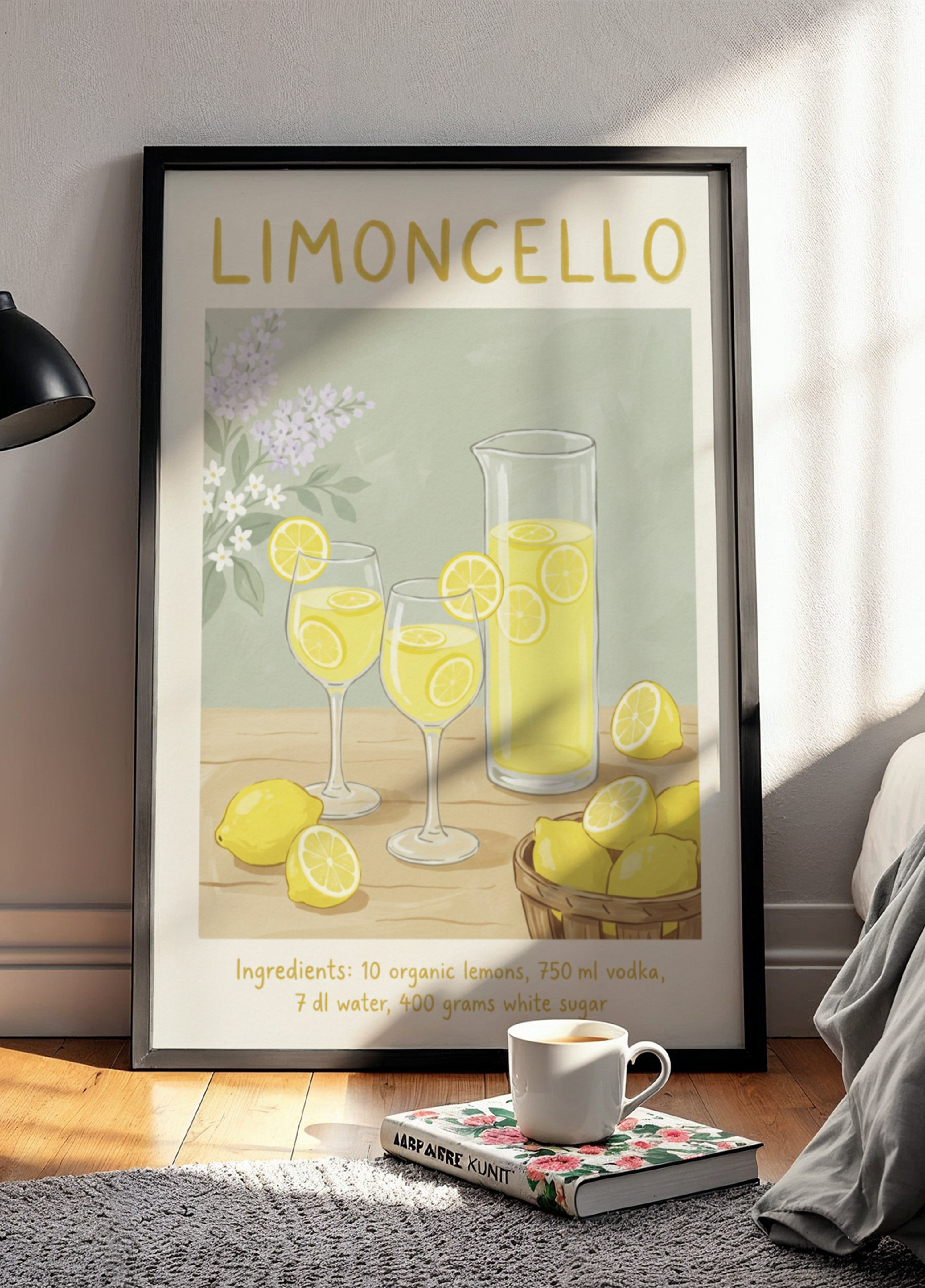 Limoncello-Zitronen-Erfrischung