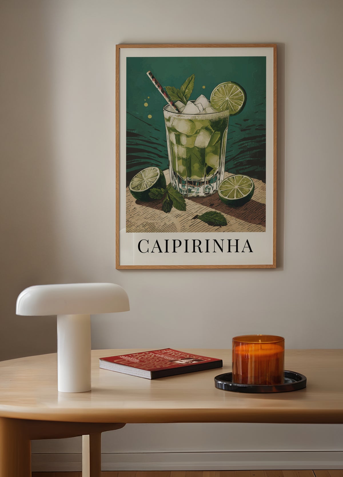 Erfrischender Caipirinha-Cocktail