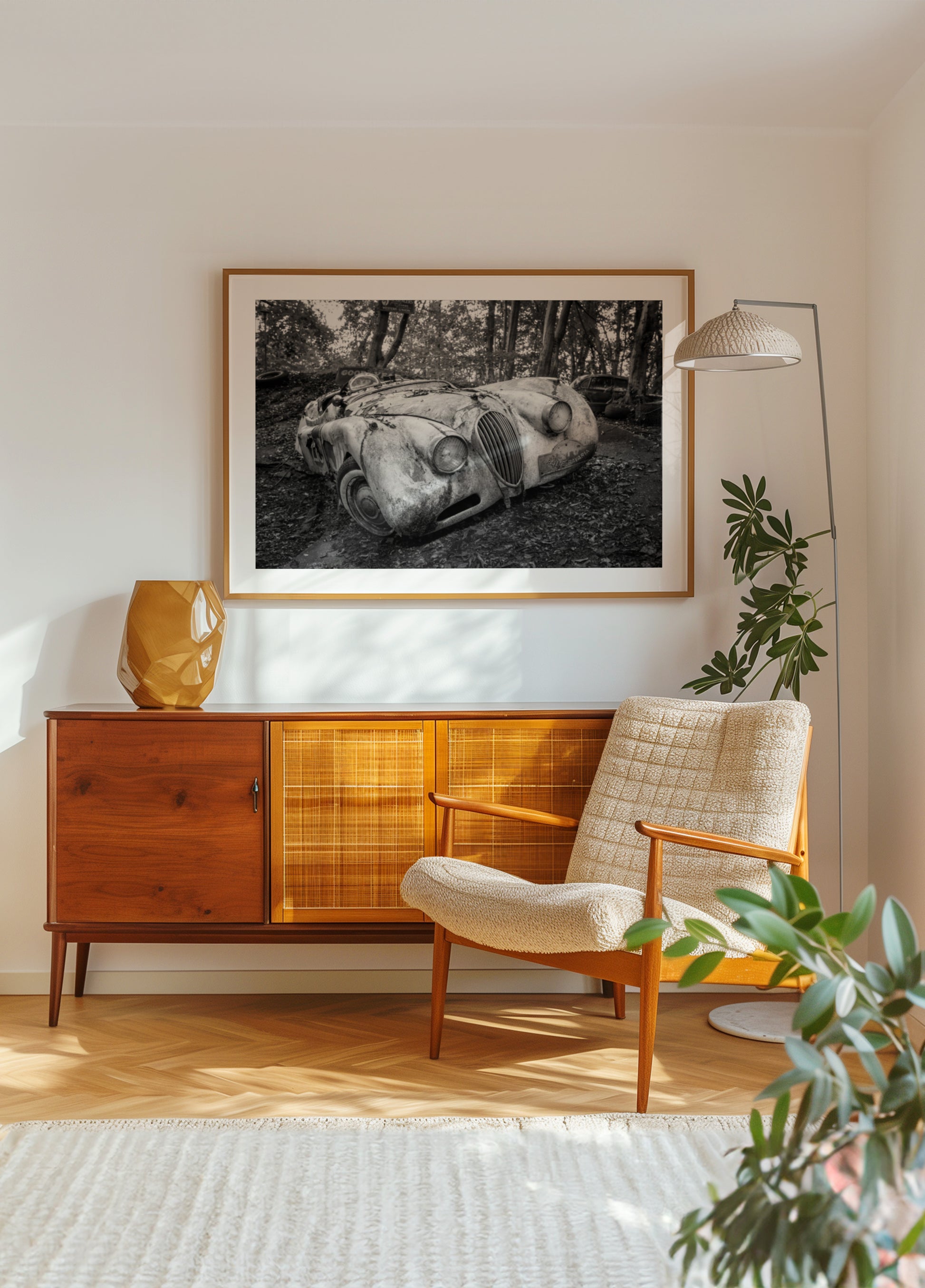 Vergessener klassischer Roadster