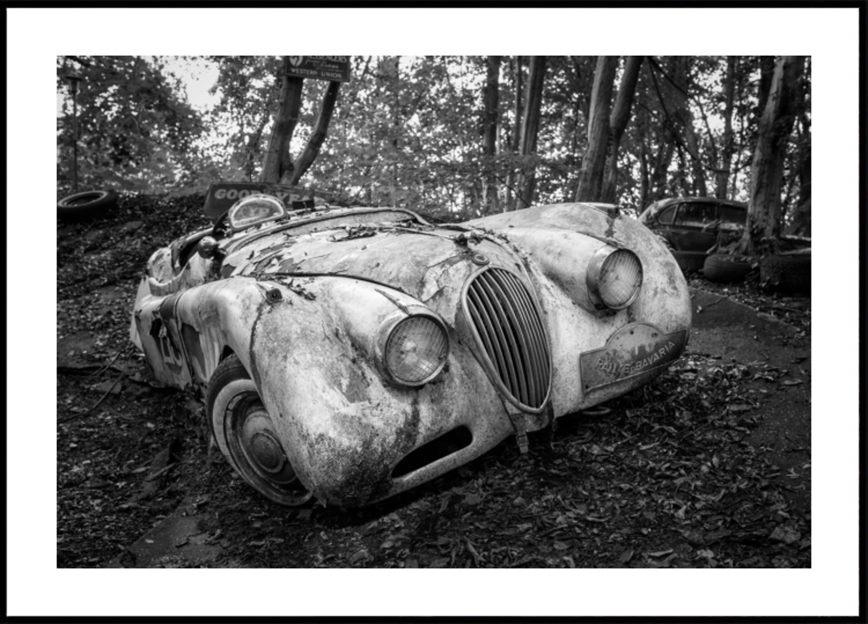 Vergessener klassischer Roadster