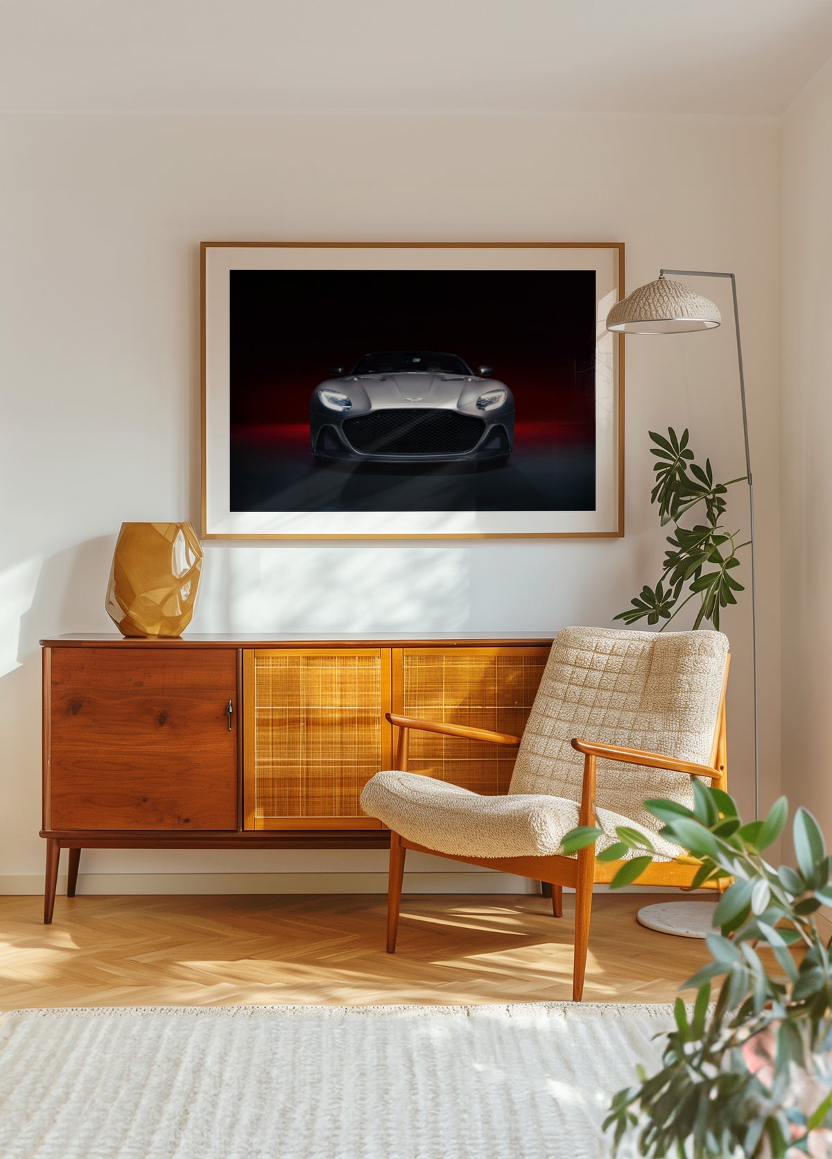 Dramatischer Sportwagen