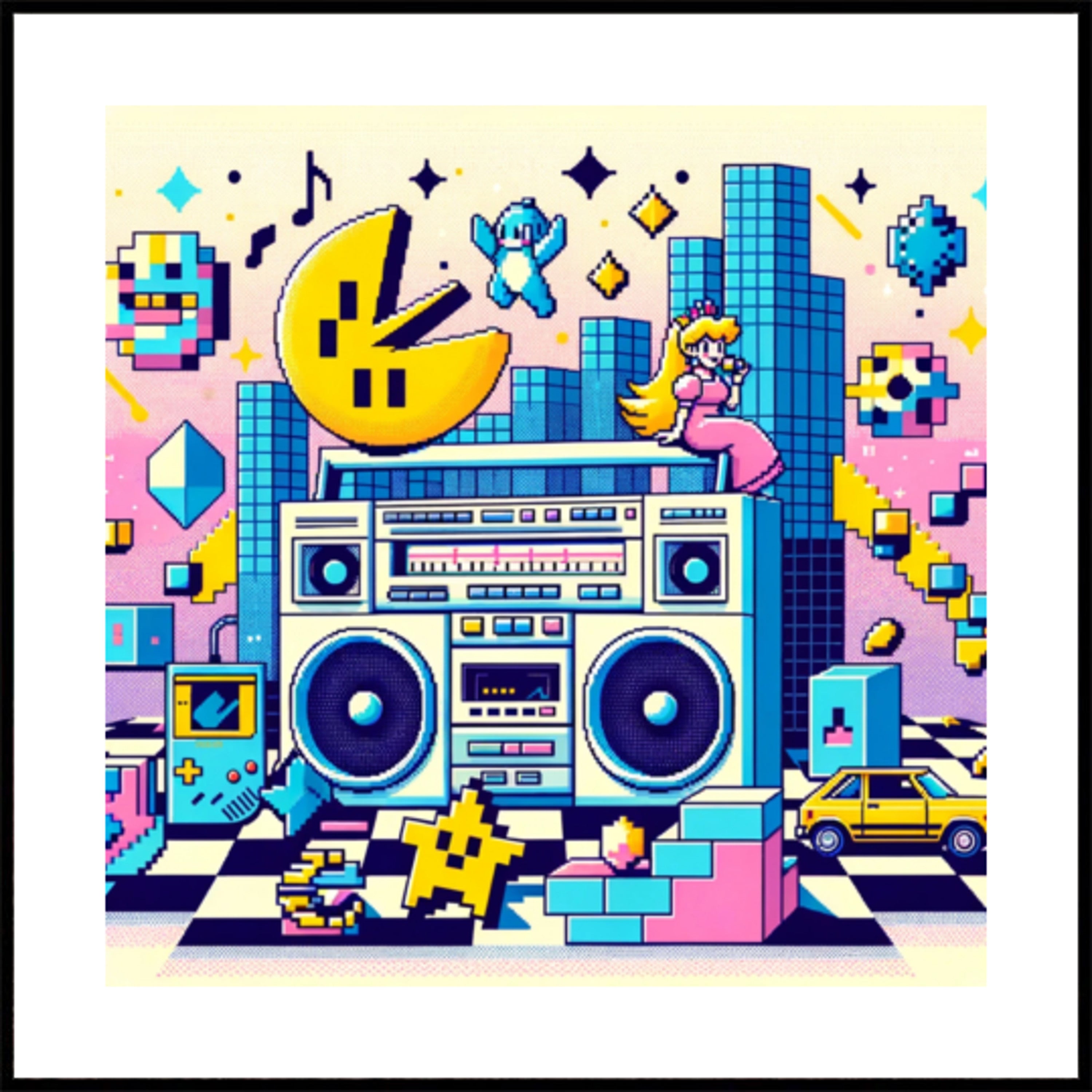 Retro-Pixel-Party