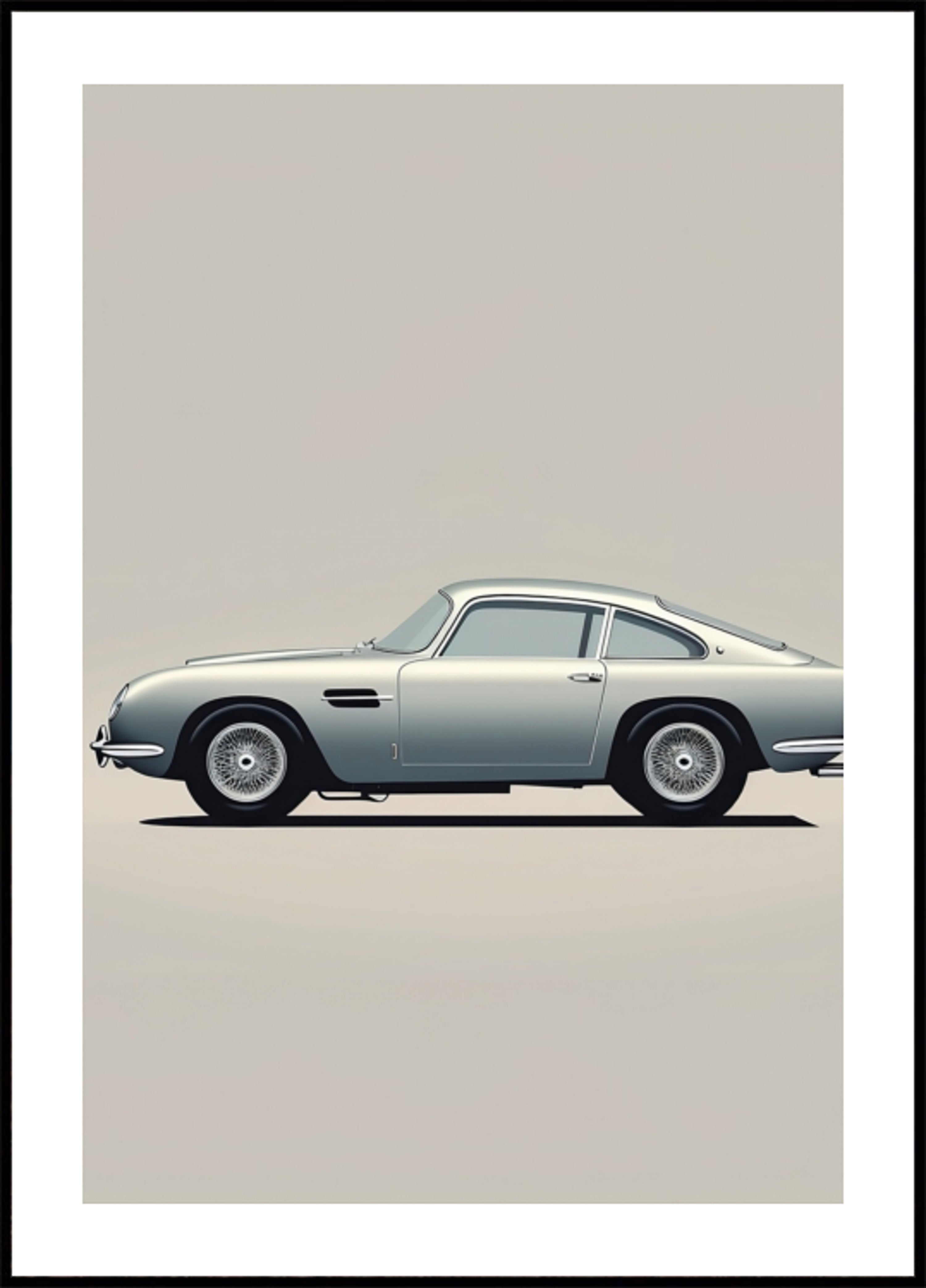 Elegantes Vintage-Coupé