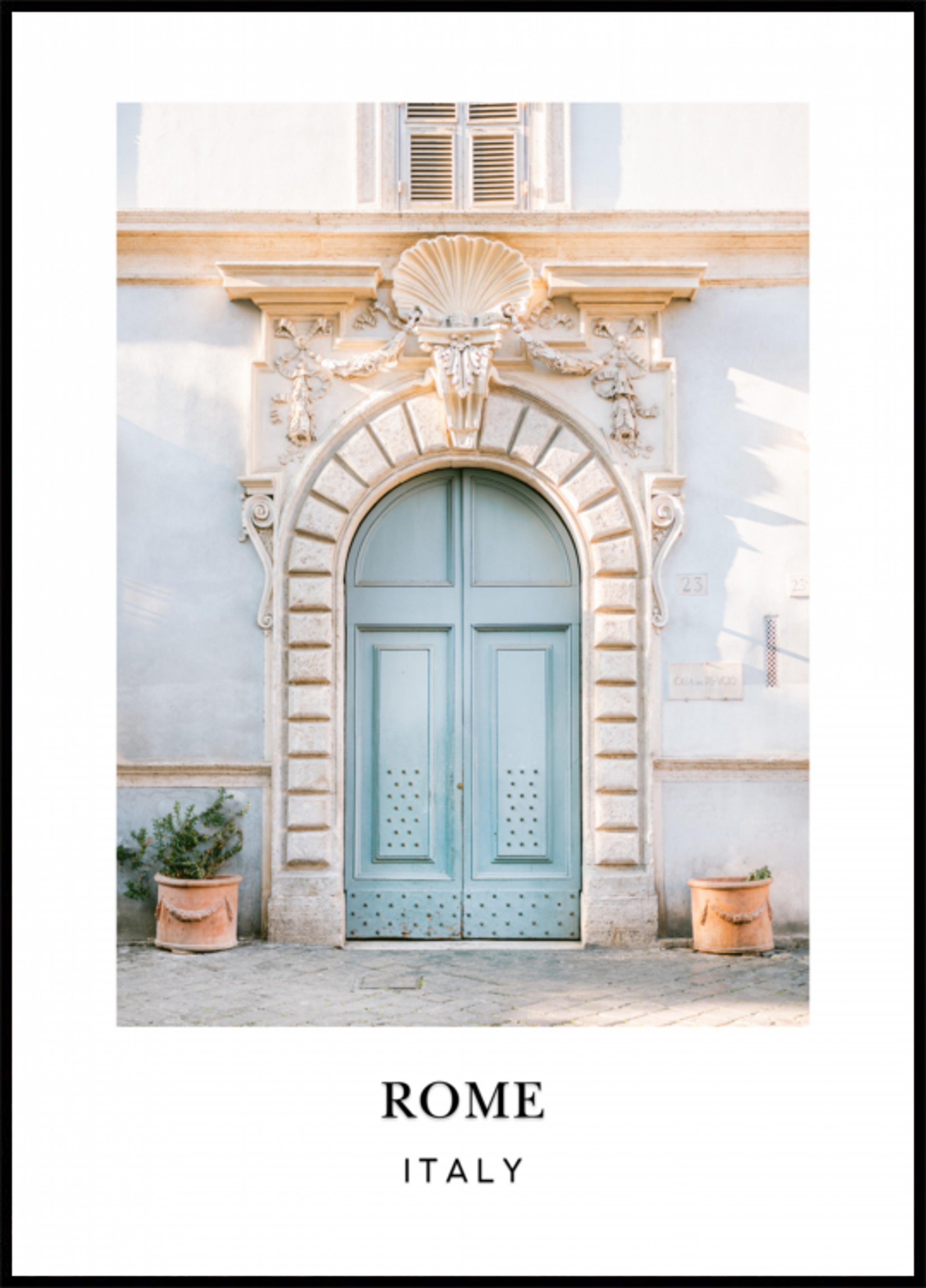 Reiseplakat Rom Italien