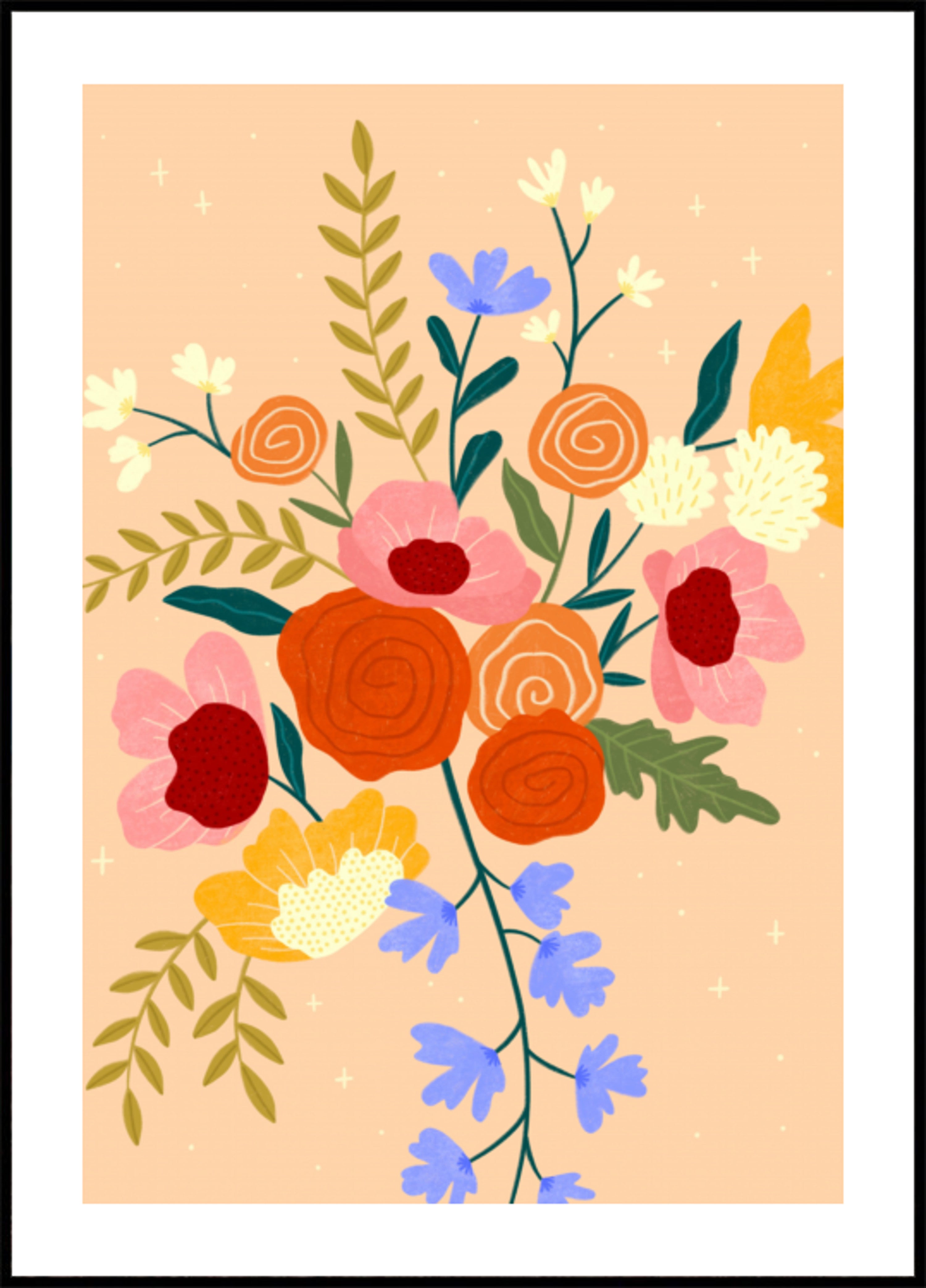 Bunter Blumenstrauß