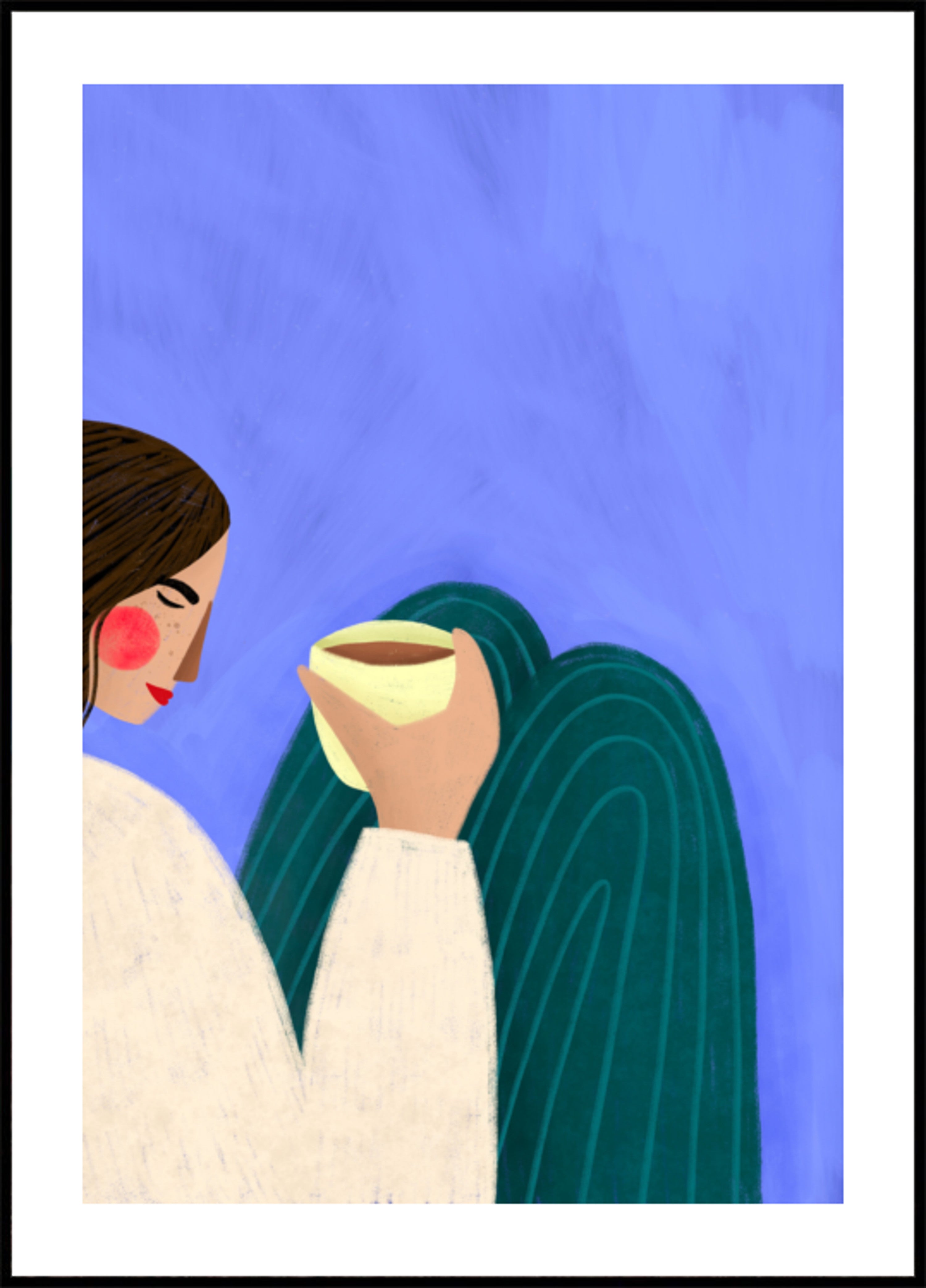 Friedlicher Kaffeemoment