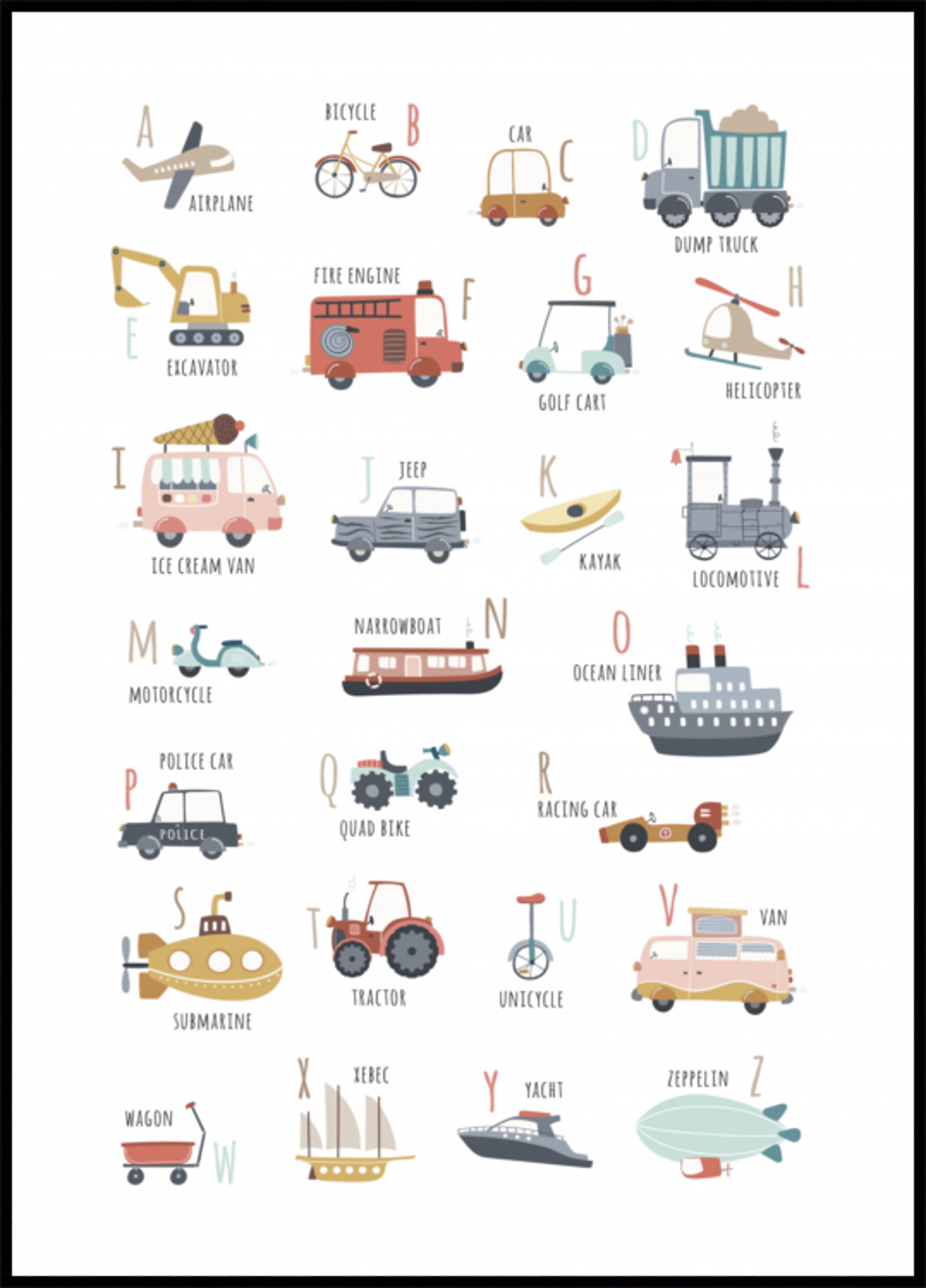 Transport-ABC-Spaß