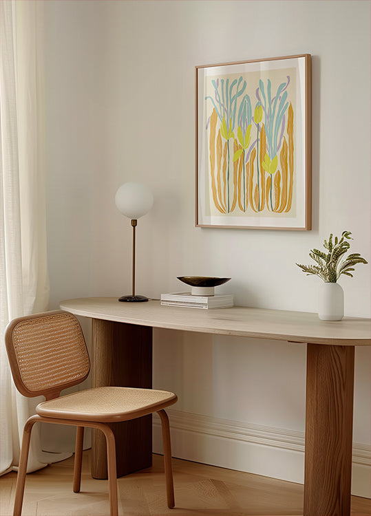 mellow anticipation budding flowers (NEW) - Posterbox