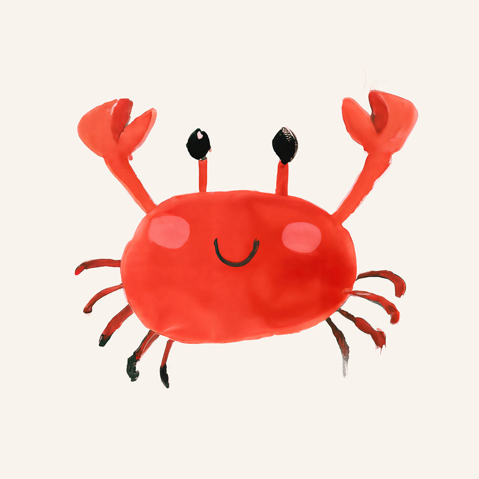 Crabs Up Plakat - Posterbox