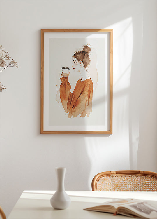 Coffee On the Go Plakat - Posterbox