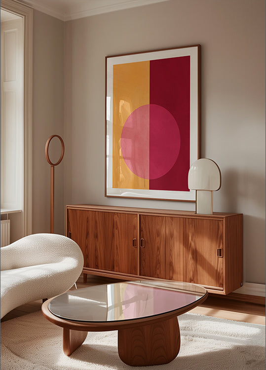 Crimson Balance Plakat - Posterbox