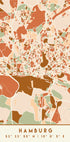 Black Maps Earth Tones 31 Plakat - Posterbox