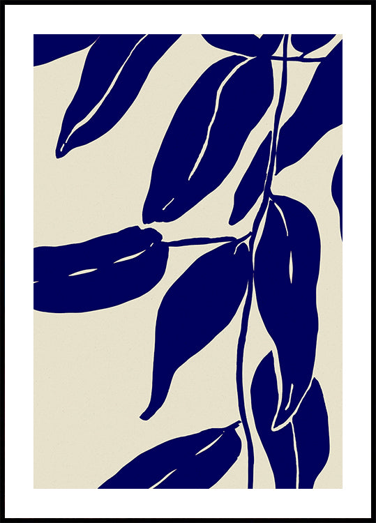 Indigo Leaves Dance (NEW) - Posterbox