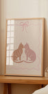 Two Cats in Love Plakat - Posterbox
