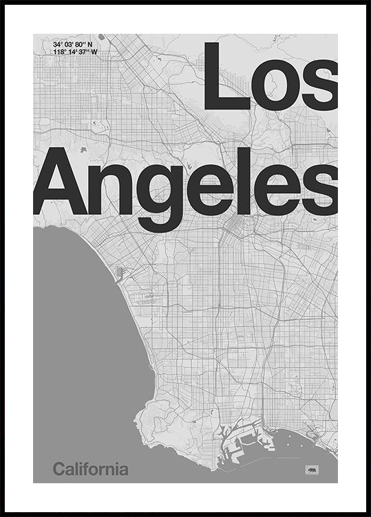 Los Angeles Plakat - Posterbox